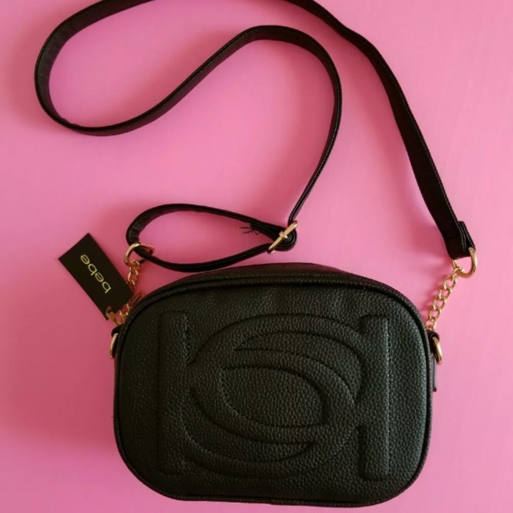 NWT Bebe crossbody camera bag